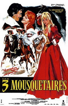 Три мушкетера: Подвески королевы. Месть миледи / Les Trois Mousquetaires: Les ferrets de la reine. La vengeance de Milady (1961)